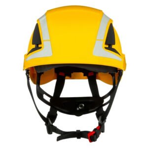 Safety Helmet HBP Ventilated Ratchet Lock With Textile Suspension & Basic Chin Strap